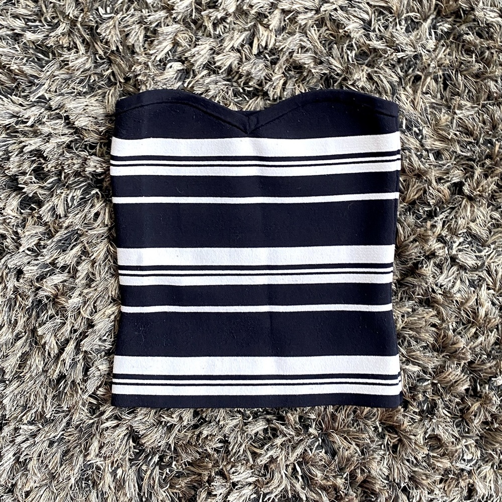 BABATON Strapless Top (SIZE S)